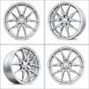 4x kute srebrne felgi Haxer 5x112 19" do Audi Skoda MG Cupra