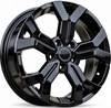 4x doskonałe czarne felgi 17" 5x114,3 do Dacia Duster