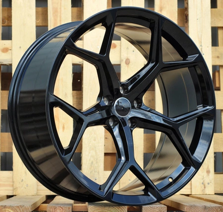 4x czarne felgi 21" 5x112 Audi A5 8T F5 A6 C8 RS4 RS5 SQ5 SQ6 SQ7