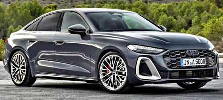 4x czarne kute felgi 22" 5x112 Audi Q7 SQ7 A8